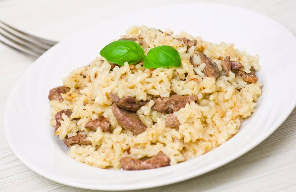 ارز بالكبدة